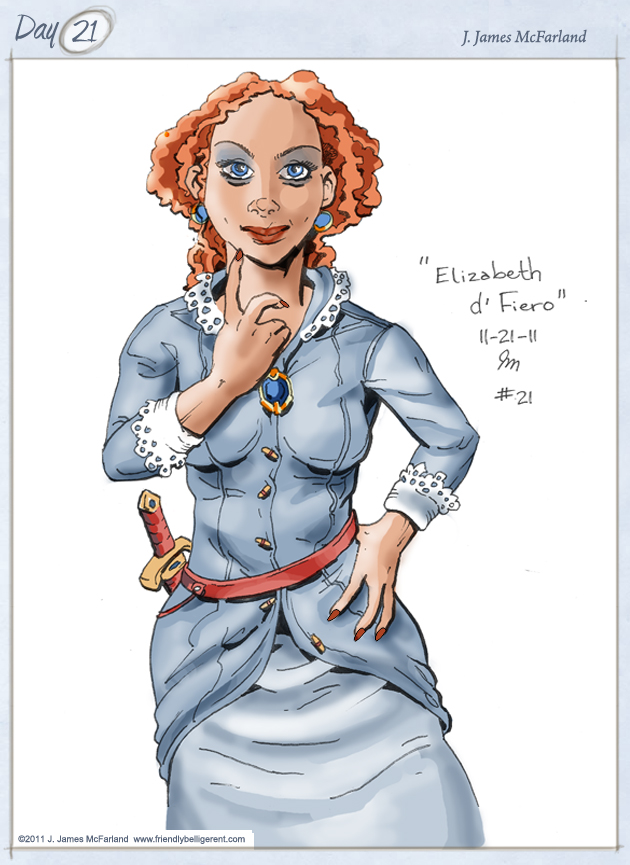 Politically Inclined Victorian Belle