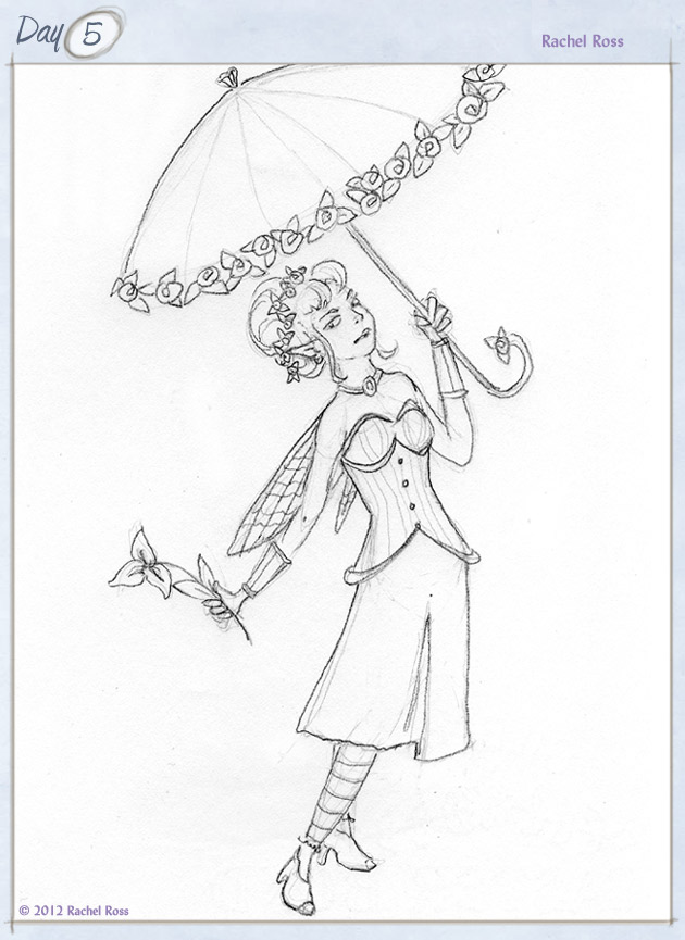 Avanelle Avens and her Parasol