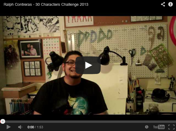Ralph-Contreras-30-Characters-2013-Intro-Video
