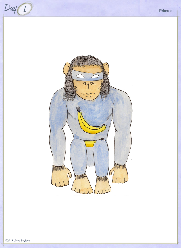 30Characters2013Day1-Primate
