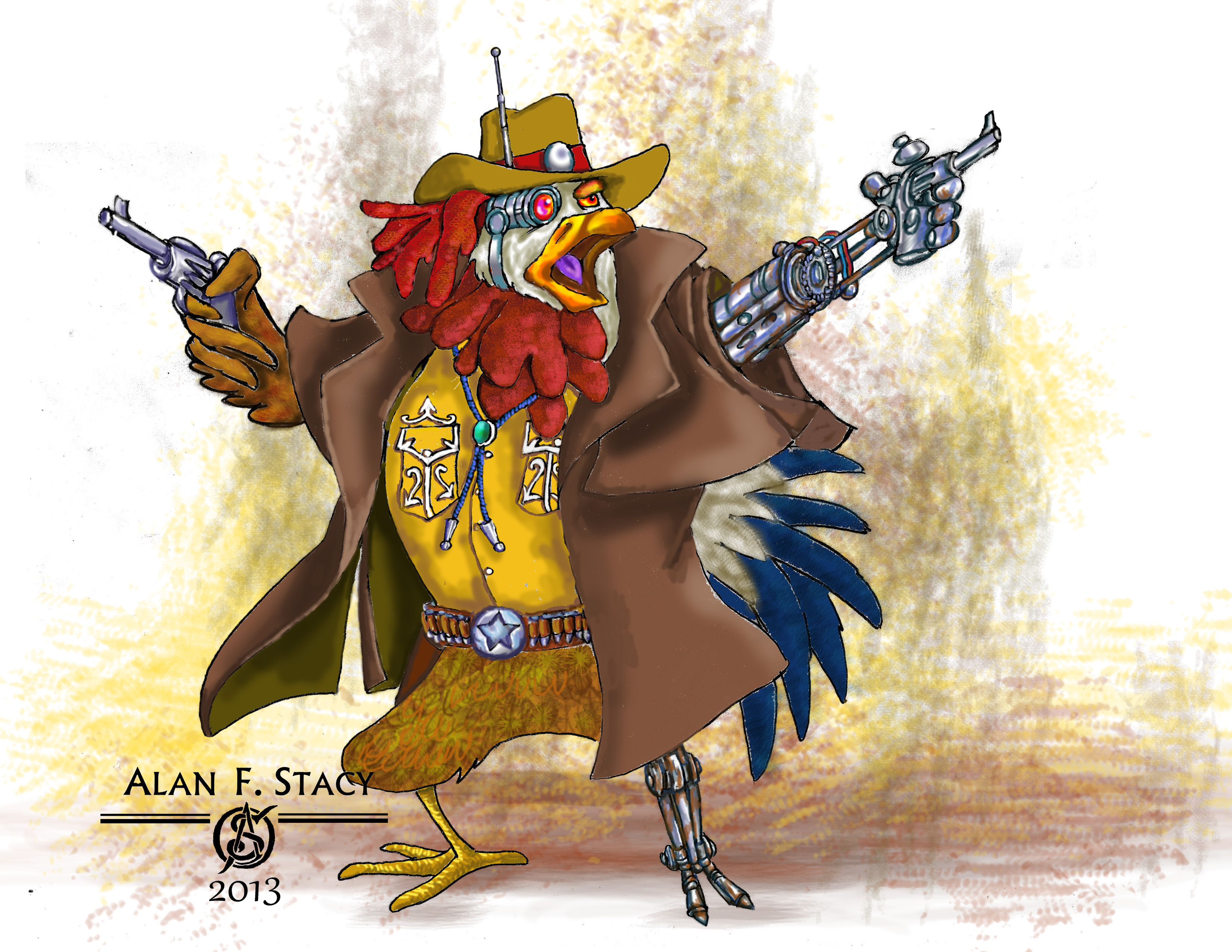 day 14  - Rooster Cogsworth FINAL LOGO