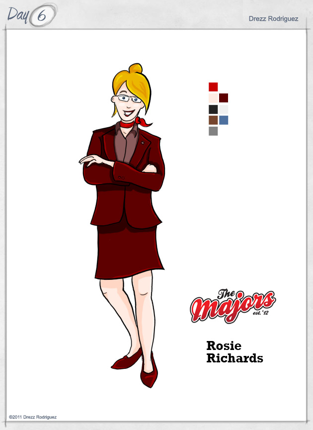 Rosie Richards of The Majors